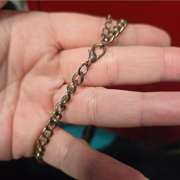 Vintage early 2000s dangling beaded necklace large statement piece - Picture 9 of 11